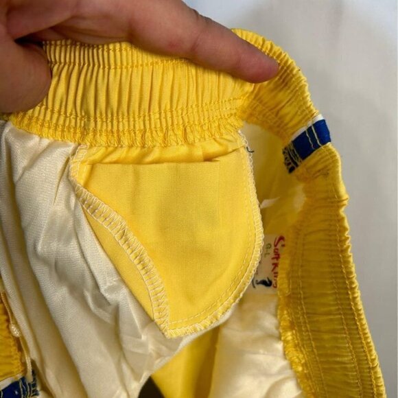 Surf King retro water shorts. Size large. Hidden pocket. So fun!! Lined. - Picture 6 of 7